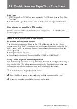 Preview for 21 page of Sony PCM-3324S Quick Reference