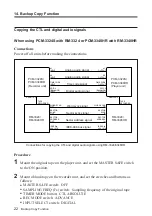 Preview for 26 page of Sony PCM-3324S Quick Reference