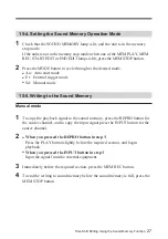 Preview for 31 page of Sony PCM-3324S Quick Reference