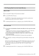 Preview for 33 page of Sony PCM-3324S Quick Reference