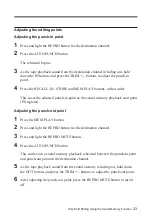 Preview for 37 page of Sony PCM-3324S Quick Reference