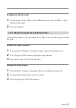 Preview for 63 page of Sony PCM-3324S Quick Reference