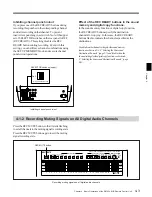 Предварительный просмотр 57 страницы Sony PCM-3348HR Operation Manual