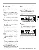 Предварительный просмотр 75 страницы Sony PCM-3348HR Operation Manual