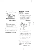 Preview for 27 page of Sony PCM-D50 - Portable Linear Pcm Recorder Operating Instructions Manual