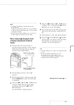 Preview for 29 page of Sony PCM-D50 - Portable Linear Pcm Recorder Operating Instructions Manual