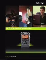 Preview for 1 page of Sony PCM-M10 Brochure