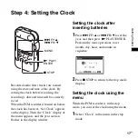 Предварительный просмотр 17 страницы Sony PCM-M10 Operating Instructions Manual