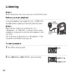 Предварительный просмотр 26 страницы Sony PCM-M10 Operating Instructions Manual