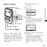 Предварительный просмотр 33 страницы Sony PCM-M10 Operating Instructions Manual