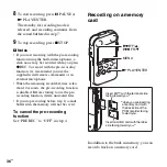 Предварительный просмотр 36 страницы Sony PCM-M10 Operating Instructions Manual