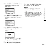 Предварительный просмотр 45 страницы Sony PCM-M10 Operating Instructions Manual