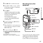 Предварительный просмотр 47 страницы Sony PCM-M10 Operating Instructions Manual