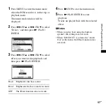 Предварительный просмотр 57 страницы Sony PCM-M10 Operating Instructions Manual