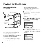 Предварительный просмотр 58 страницы Sony PCM-M10 Operating Instructions Manual