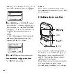 Предварительный просмотр 66 страницы Sony PCM-M10 Operating Instructions Manual