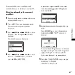 Предварительный просмотр 67 страницы Sony PCM-M10 Operating Instructions Manual