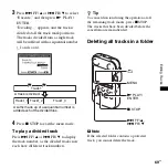 Предварительный просмотр 69 страницы Sony PCM-M10 Operating Instructions Manual