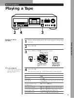 Preview for 7 page of Sony PCM-R300 Operating Instructions Manual