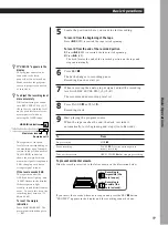 Preview for 9 page of Sony PCM-R300 Operating Instructions Manual