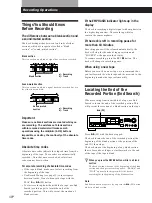 Preview for 10 page of Sony PCM-R300 Operating Instructions Manual