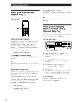 Preview for 14 page of Sony PCM-R300 Operating Instructions Manual