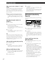 Preview for 16 page of Sony PCM-R300 Operating Instructions Manual