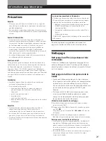 Preview for 45 page of Sony PCM-R300 Operating Instructions Manual