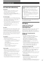 Preview for 69 page of Sony PCM-R300 Operating Instructions Manual