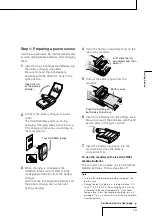 Preview for 19 page of Sony PCMD1 - Professional XLR Microphone Preamp Operating Instructions Manual