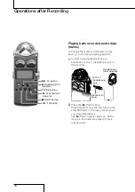 Preview for 28 page of Sony PCMD1 - Professional XLR Microphone Preamp Operating Instructions Manual