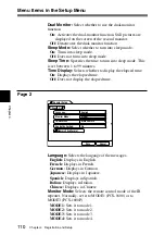 Preview for 110 page of Sony PCS-1600 Operating Instructions Manual