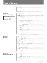 Preview for 3 page of Sony PCS-3000 Operating Instructions Manual