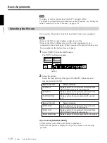 Preview for 18 page of Sony PCS-3000 Operating Instructions Manual