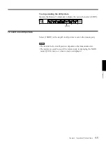 Предварительный просмотр 79 страницы Sony PCS-3000 Operating Instructions Manual