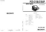 Sony PCS-C150 Service Manual preview