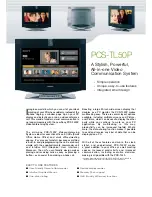 Preview for 2 page of Sony PCS-TL50P Brochure & Specs