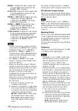 Preview for 76 page of Sony PCS-XG100 Operating Instructions Manual