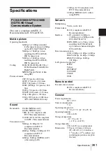 Preview for 261 page of Sony PCS-XG100 Operating Instructions Manual