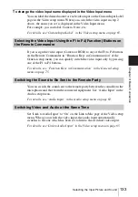 Preview for 133 page of Sony PCSXL55 Operating Instructions Manual