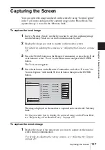 Preview for 137 page of Sony PCSXL55 Operating Instructions Manual