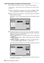 Preview for 180 page of Sony PCSXL55 Operating Instructions Manual