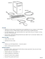 Preview for 20 page of Sony PCV-E314DS - Vaio Digital Studio Desktop Computer User Manual