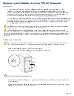 Preview for 306 page of Sony PCV-R545DS VAIO Computer User Guide  (primary manual) User Manual