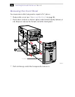 Preview for 38 page of Sony PCV-R556DS - Vaio Digital Studio Desktop Computer Reference Manual