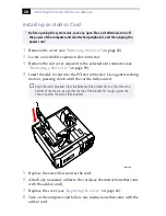 Preview for 42 page of Sony PCV-R556DS - Vaio Digital Studio Desktop Computer Reference Manual