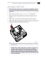 Preview for 43 page of Sony PCV-R556DS - Vaio Digital Studio Desktop Computer Reference Manual