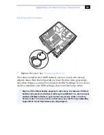 Preview for 47 page of Sony PCV-RS101 - Vaio Desktop Computer System Reference Manual