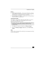 Preview for 15 page of Sony PCV-RS300C - Vaio Desktop Computer Quick Start Manual