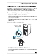 Preview for 35 page of Sony PCV-RS500 series Quick Start Manual